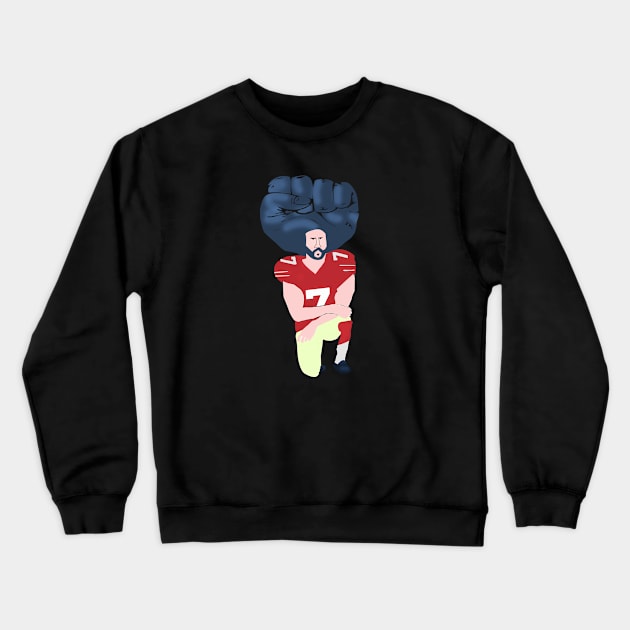 Colin Kaepernick T-Shirt Crewneck Sweatshirt by LaDaHa